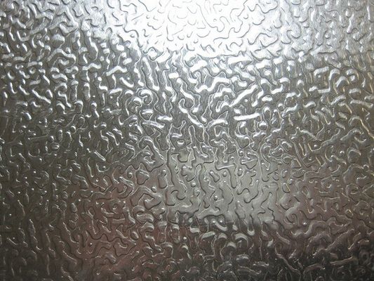Los 5052 paneles de aluminio grabados en relieve, hoja de aluminio decorativa de plata